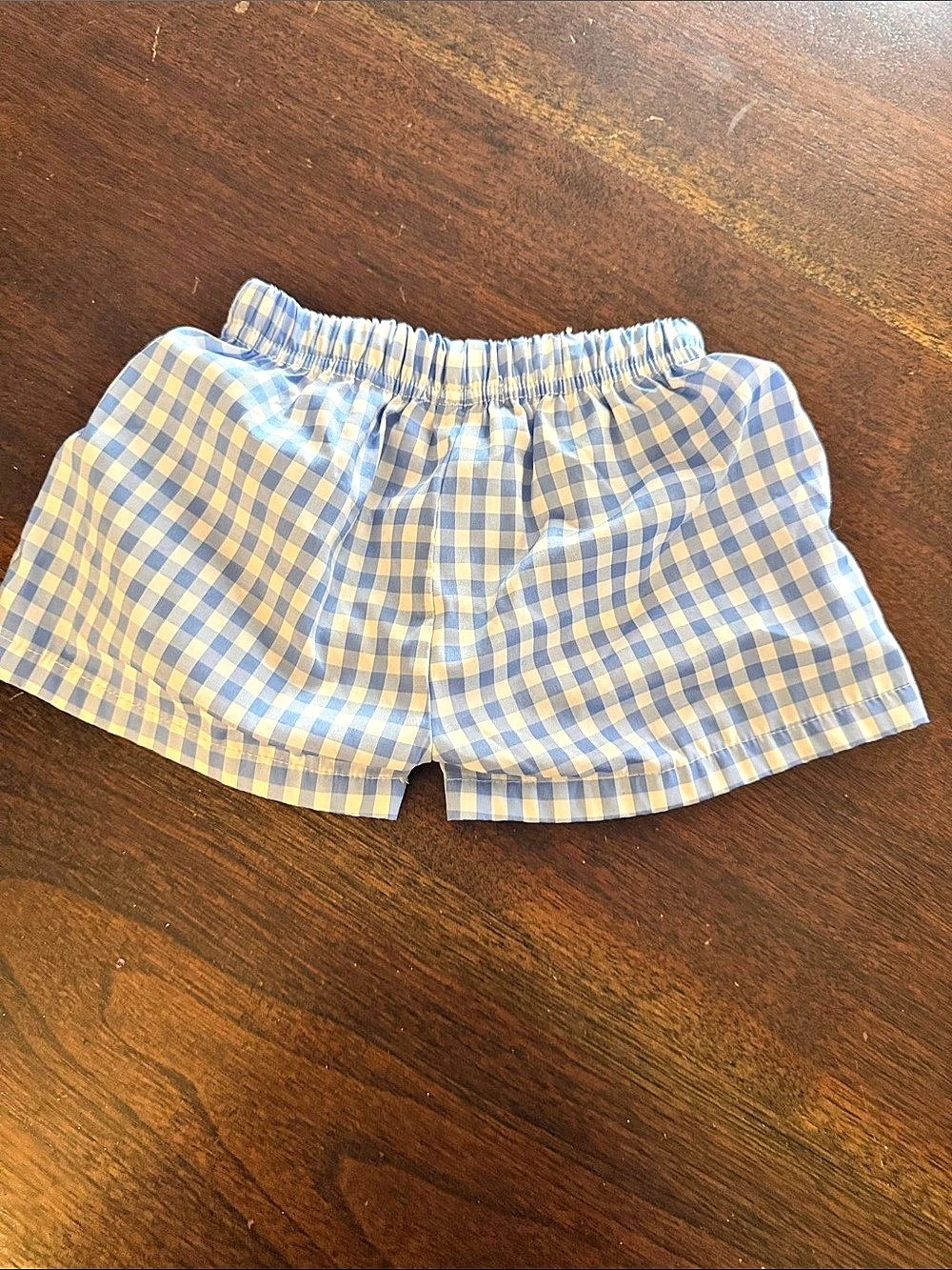 Cecil and Lou Gingham Shorts Size 18M